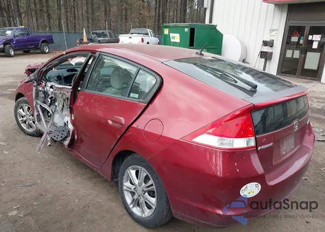 2010 Honda Insight Ex из США, поврежденный, VIN JHMZE2H73AS017661